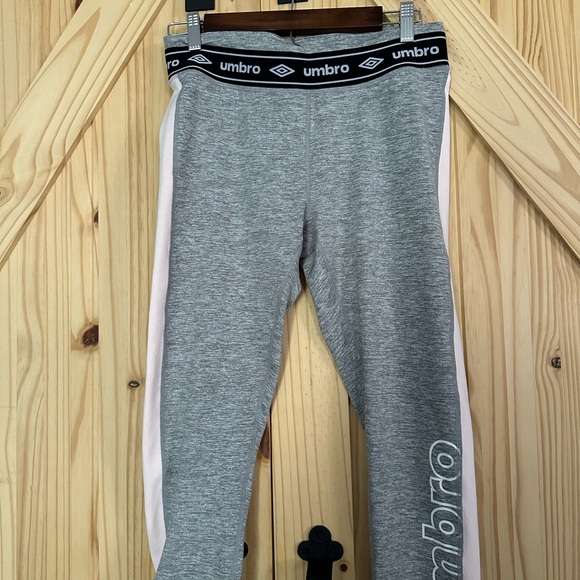 Umbro women’s Gray Joggers with Black and White Accents NEW NEVER WORN - Picture 1 of 2